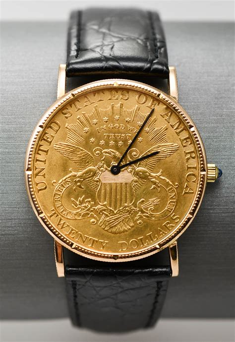 corum watches gold coin